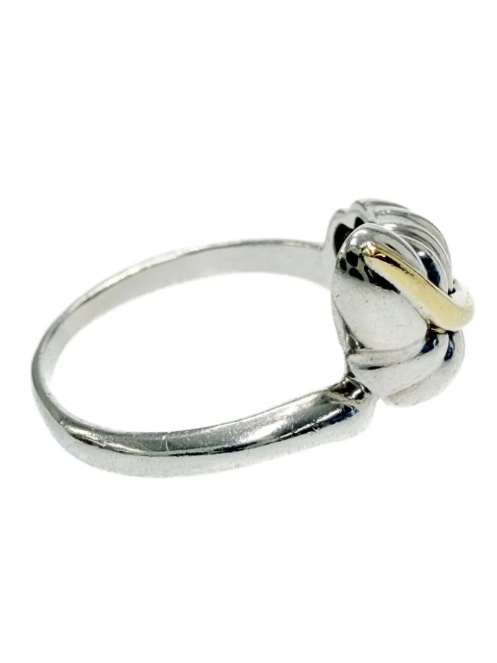 Tiffany & Co Silver Leaf Ring